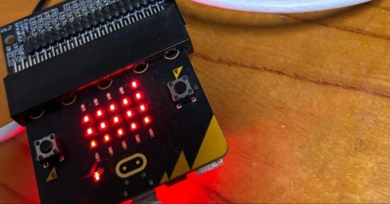 Trying out coordinated operation between micro:bit and Raspberry Pi ...