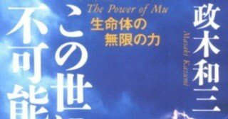書評］ 政木和三『この世に不可能はない』｜ミオール / Mícheál