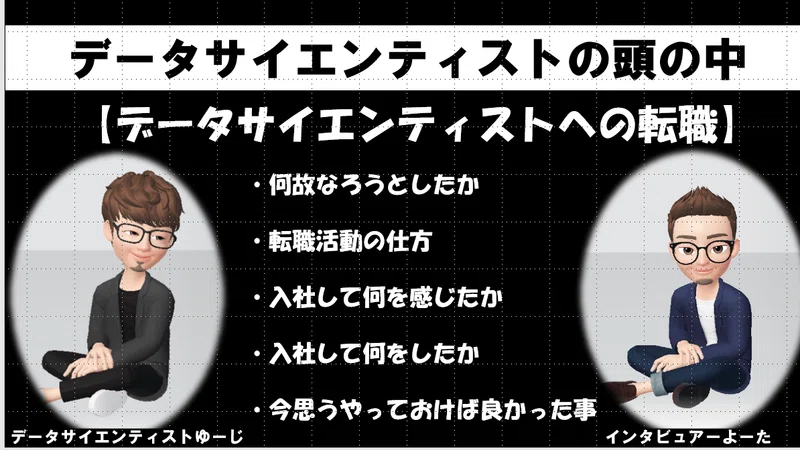 データサイエンティストの頭の中 Vol 2 未経験からの転職 西村 遥大 Dirisl Inc代表取締役 Note