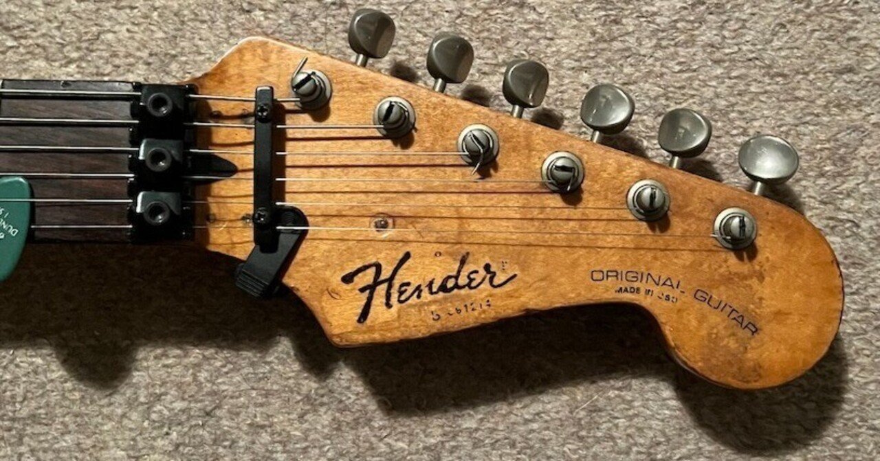 40年前の自作ギターをレストアした話②：40年越しの伏線回収？！｜高野