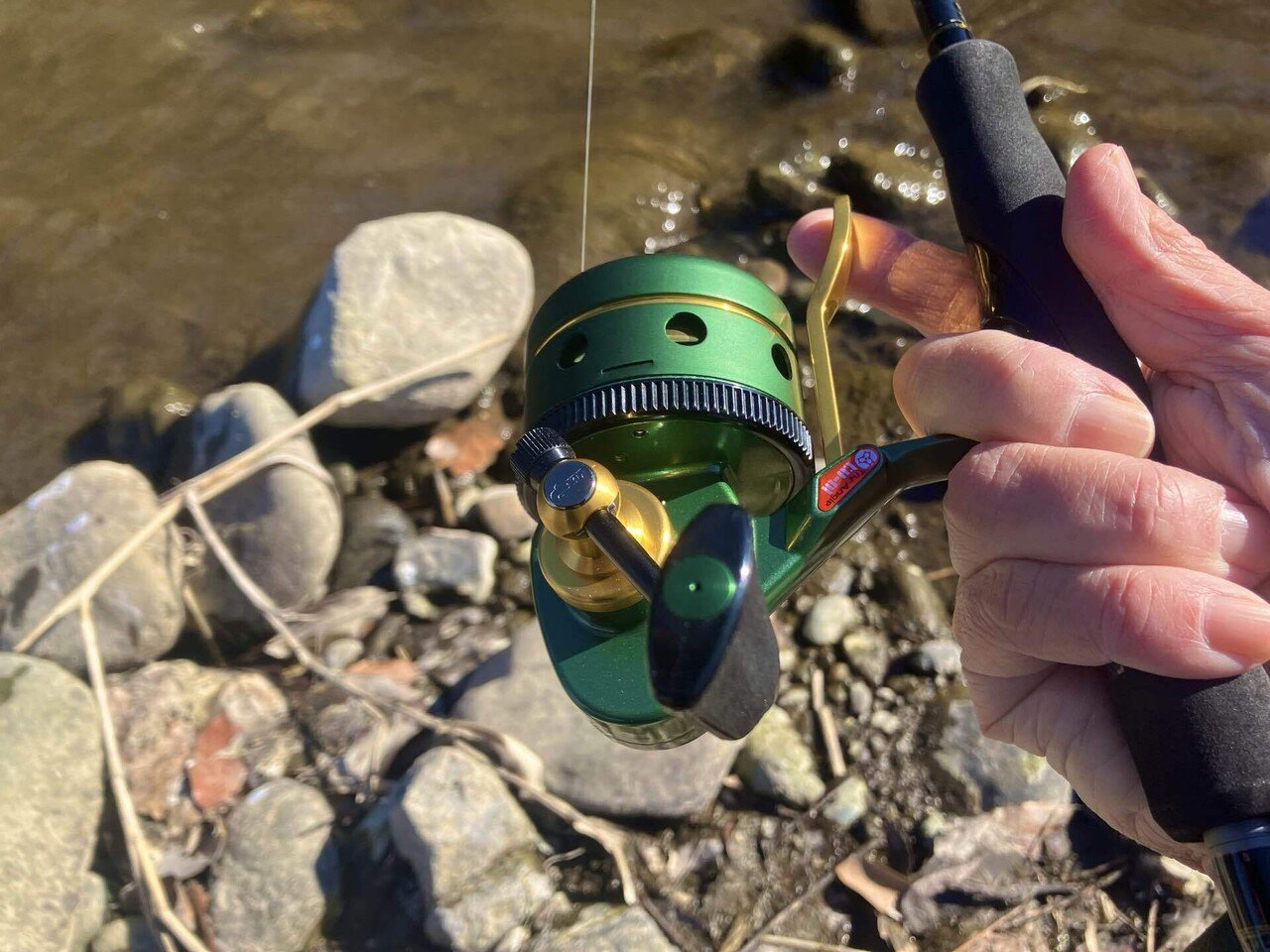 🎣徒然なる記録 : 今宵の純和製リール ~ Try-Angle TU-01V+