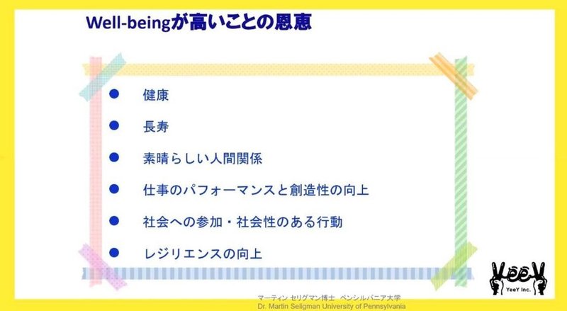 well-being恩恵