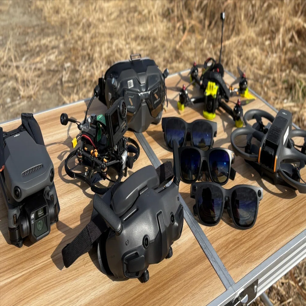 超時空惑星おきゅごー】スマートグラスでFPVドローン「Drone + VITURE 