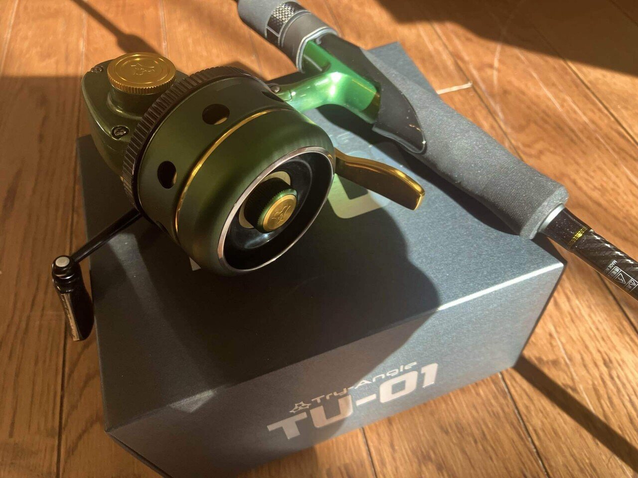 🎣徒然なる記録 : 今宵の純和製リール ~ Try-Angle TU-01V+