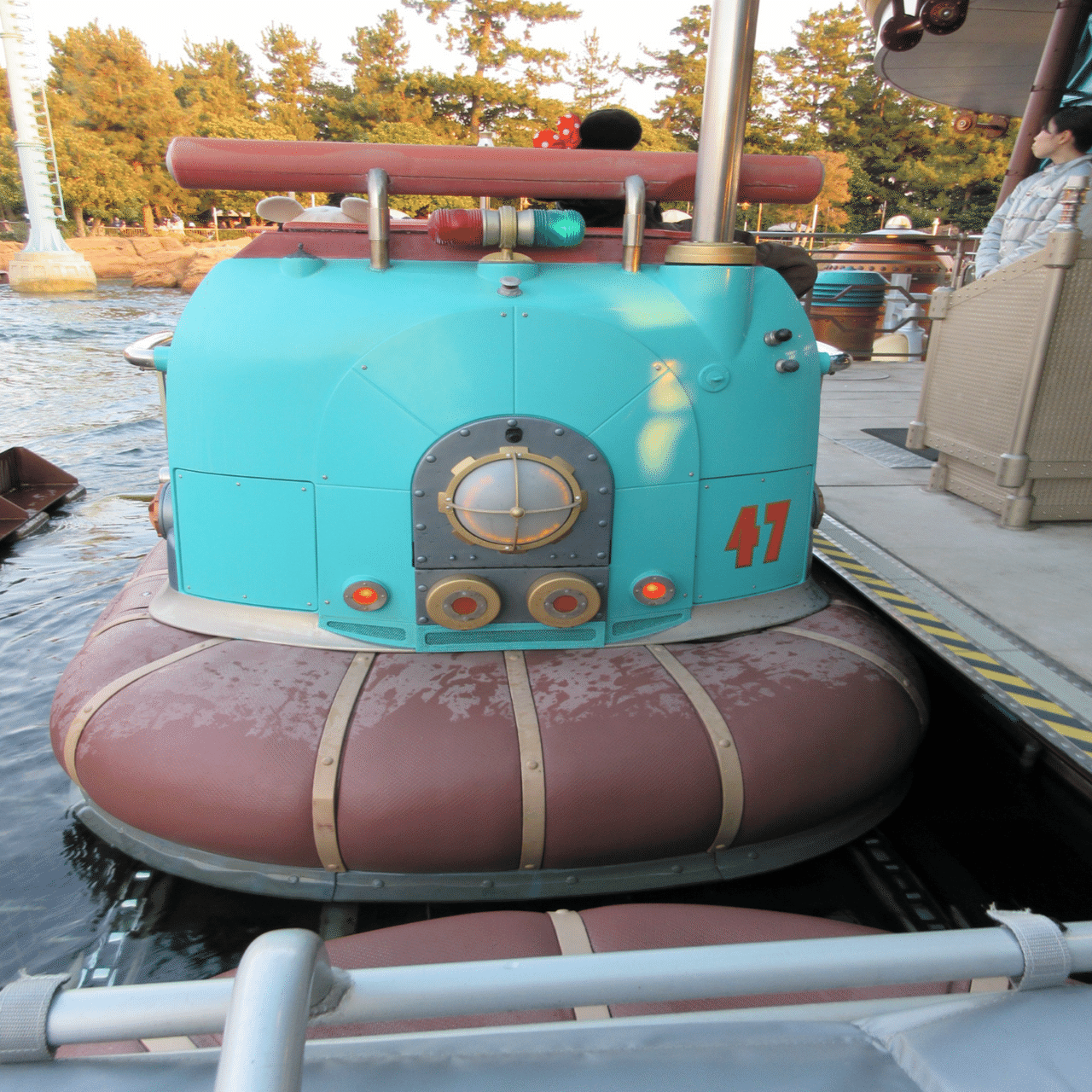 ウォータービークルの試乗体験とゲストの任務【アクアトピア】｜シー