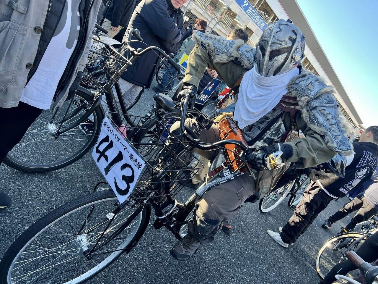 I tried participating in the Super Mamachari GP 2026 in cosplay
