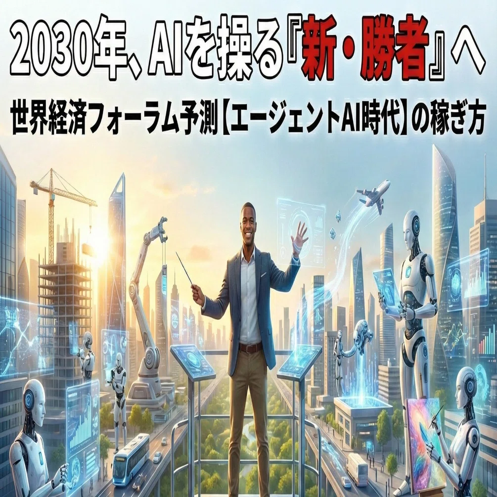 2030年、AIに「取って代わられる人」と「12.5%の勝ち組」を分ける境界