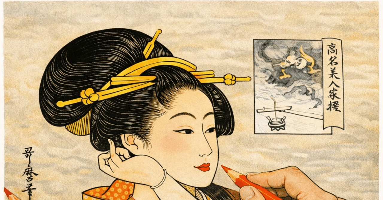 お試し版】歌麿《辰巳路考》 ｜江戸文化とアートをつなぐクリエイター