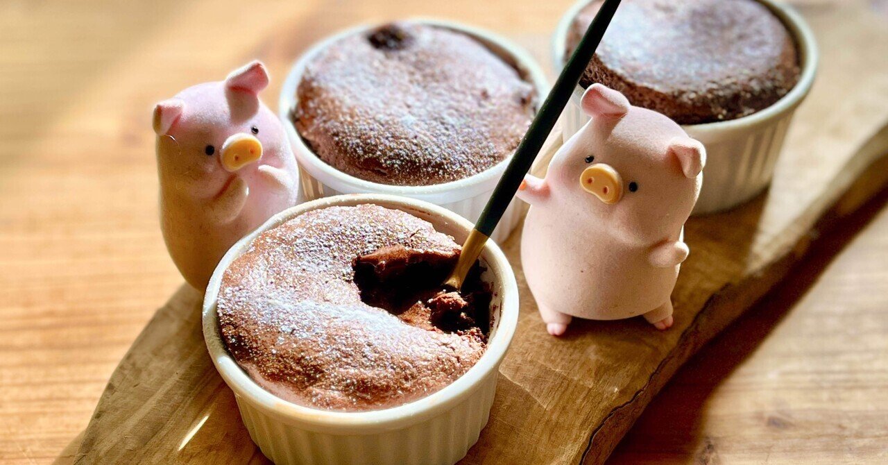 🇫🇷世界で第2位.ᐟ軽いのにトロッと濃厚【ショコラスフレ】｜豚