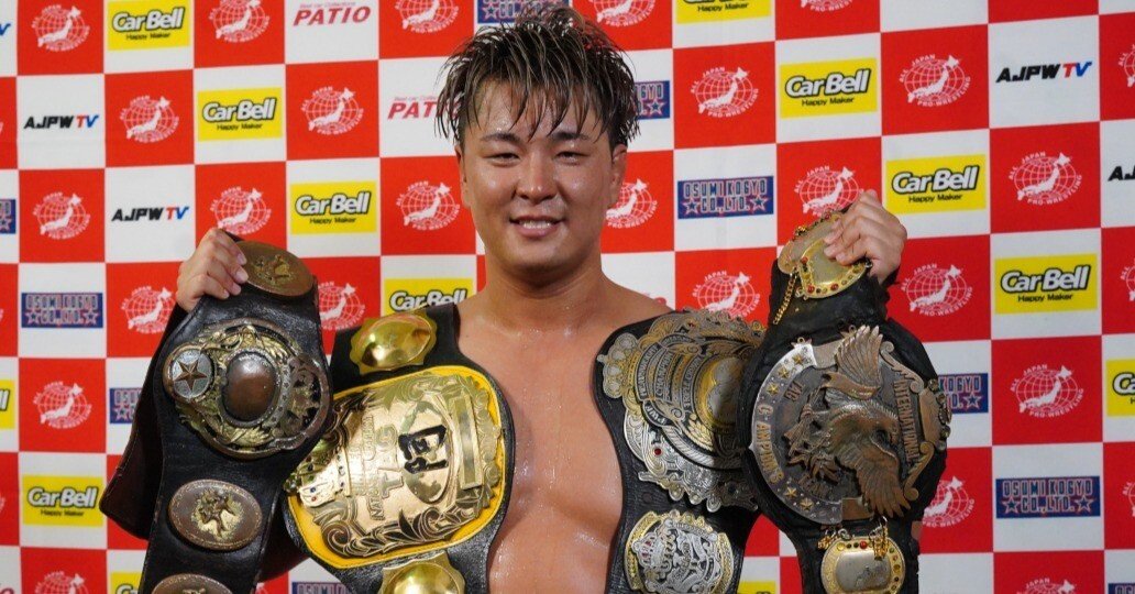 全日本プロレスのチャンピオンベルト｜Nature Boy