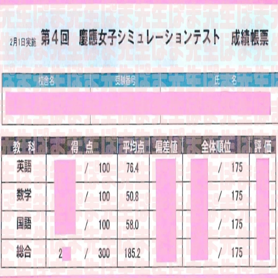 慶應義塾女子 推薦入試 対策問題 早稲アカ 【公式通販】