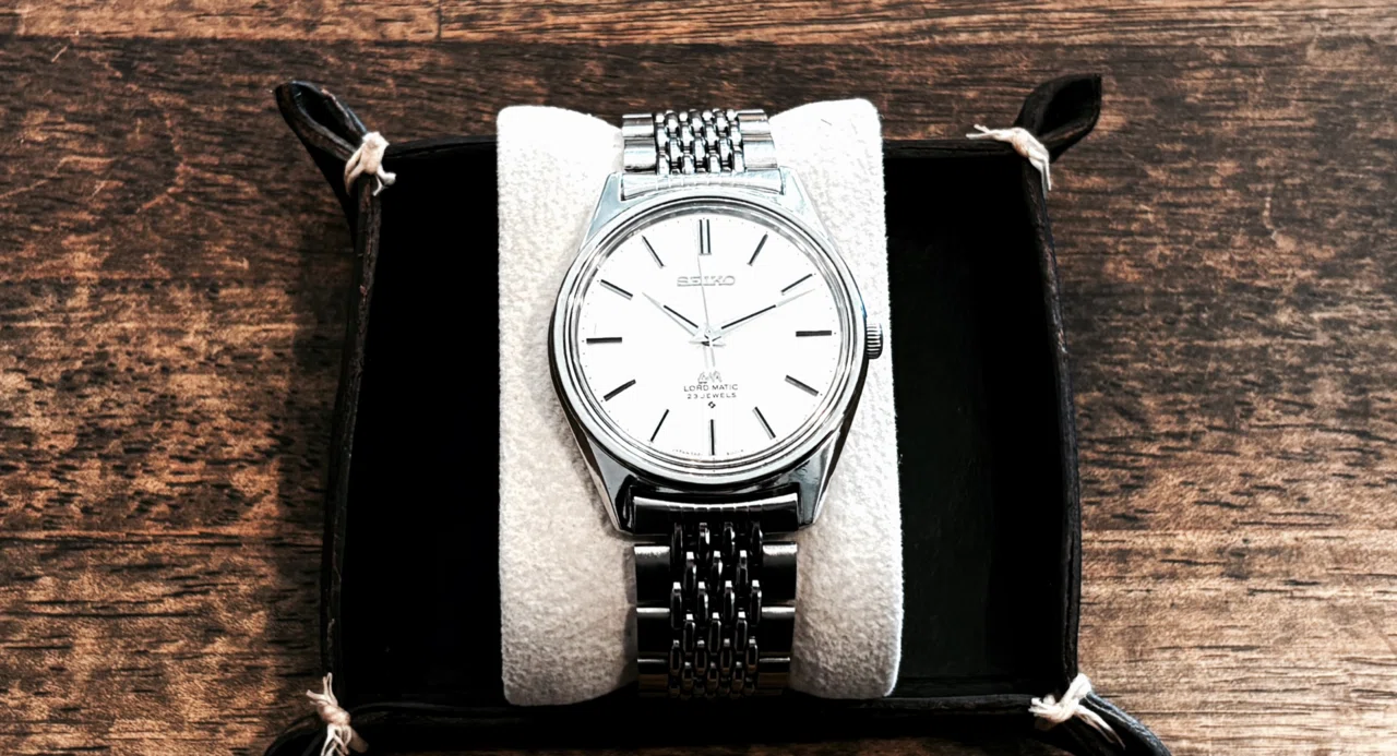 SEIKO LORD MATIC 稼働品 1970年代 ヴィンテージ 1970s Vintage Seiko Lord Matic Automatic 5606-7230 Watch