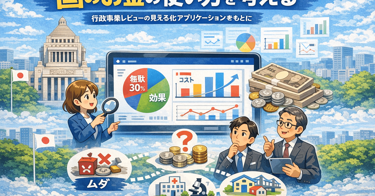 国のお金の使い方を考える