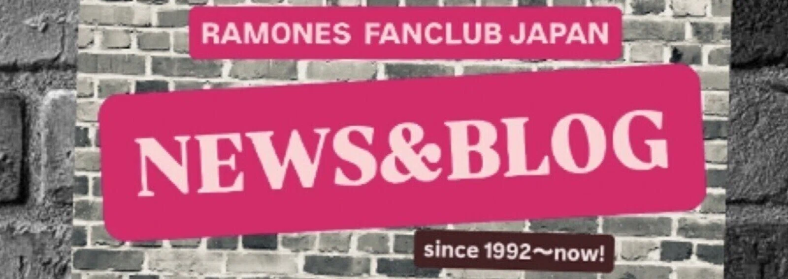 RAMONES FAN CLUB JAPAN｜note