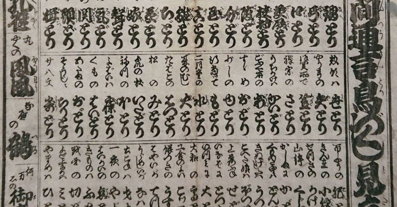 第990回 古文書の中の鳥｜翆野 大地