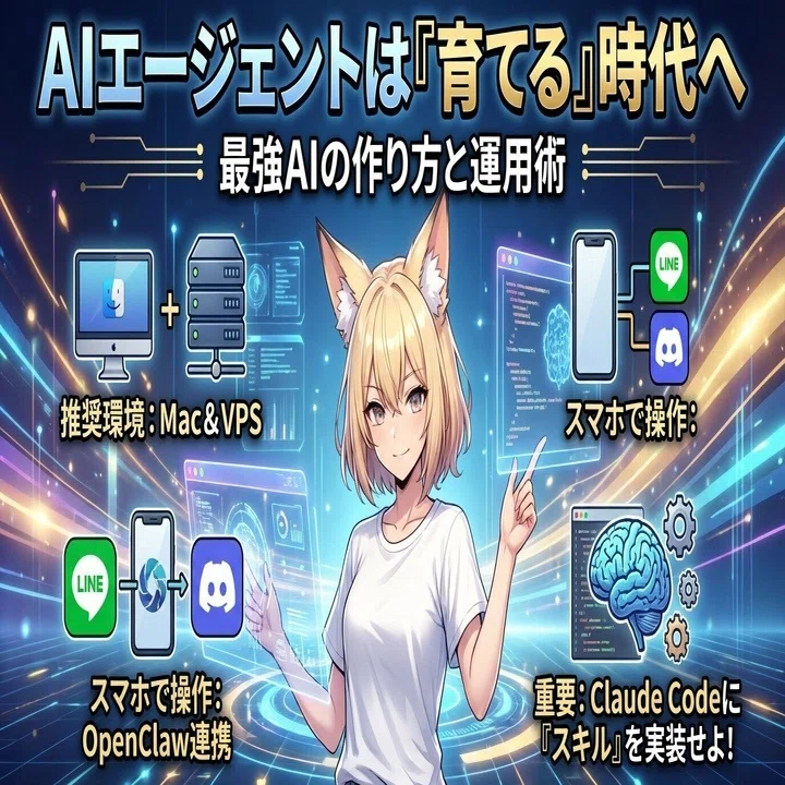 AIエージェントは「作って終わり」じゃない。スキルを育てる運用が全て