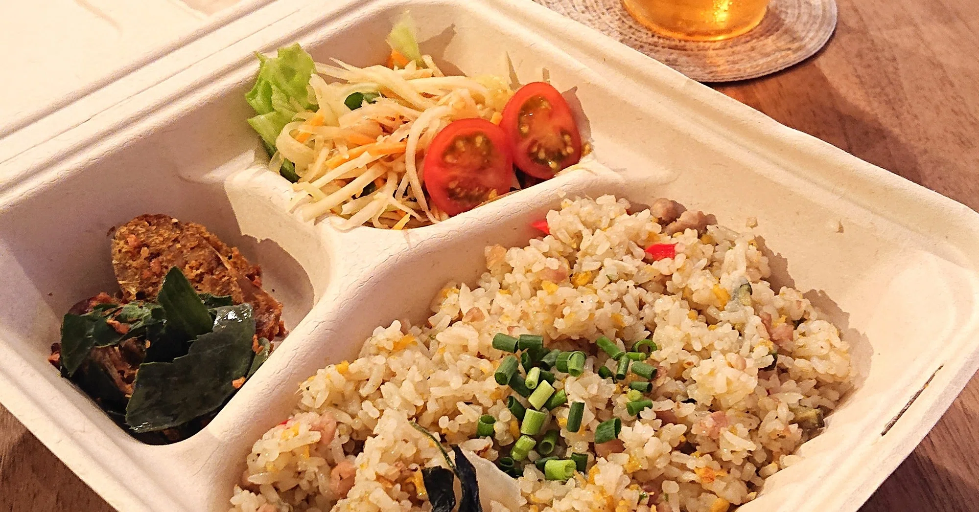 クラフトビールの量り売りができるタイ料理の新店でテイクアウトしたよ 幡ヶ谷 Lala Chai Thaifood Craftbeer 2 1open じょいっこ Note