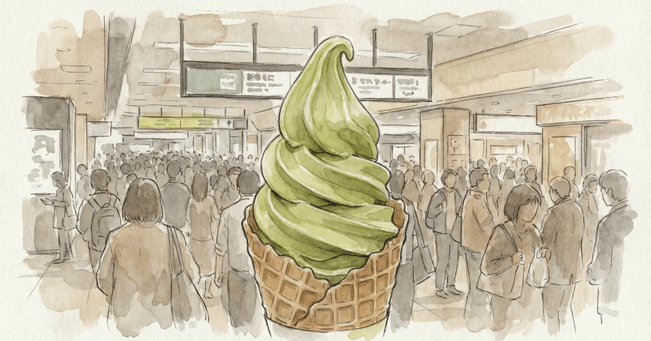抹茶ソフトクリームの駅｜azu-outdoorの画像