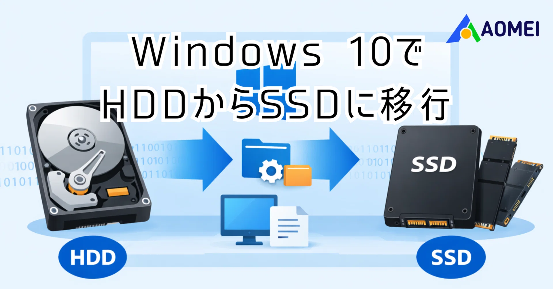 Windows 10でHDDからSSDに移行する方法｜OS・データを丸ごとクローン 