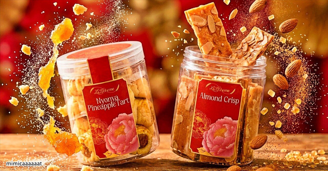 マレーシアで旧正月のお菓子を食す♪｜MimiCat 🇲🇾マレーシア移住生活