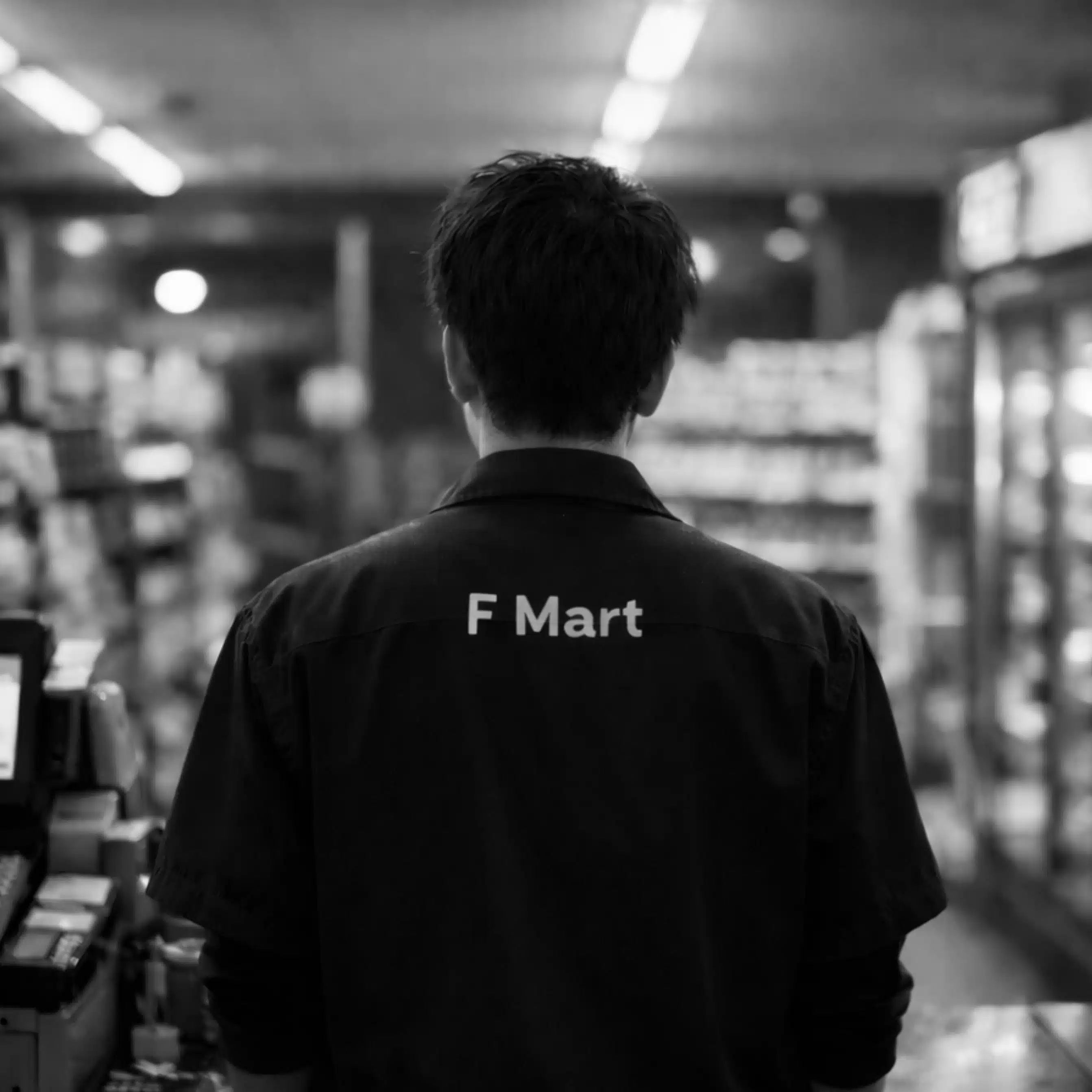 Fマート浪速人情店｜深夜二時前後。