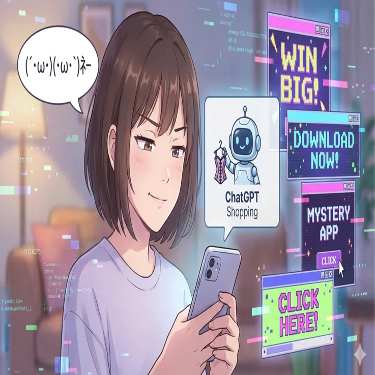 日常】今日の雑メモ～ChatGPTの挙動と、最近増えた謎広告～｜ひろぽんた