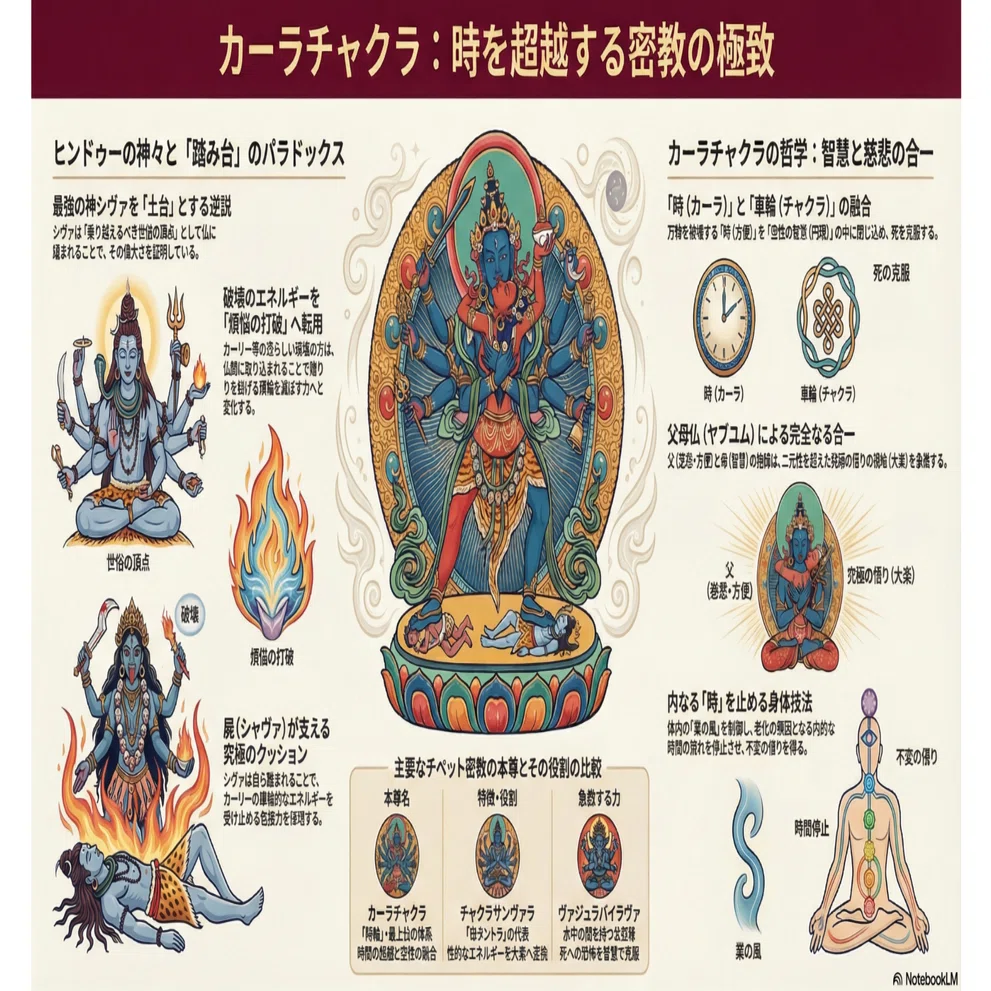 カーラチャクラとヤブユブな仲間たち：シヴァとカーリーとかヘー
