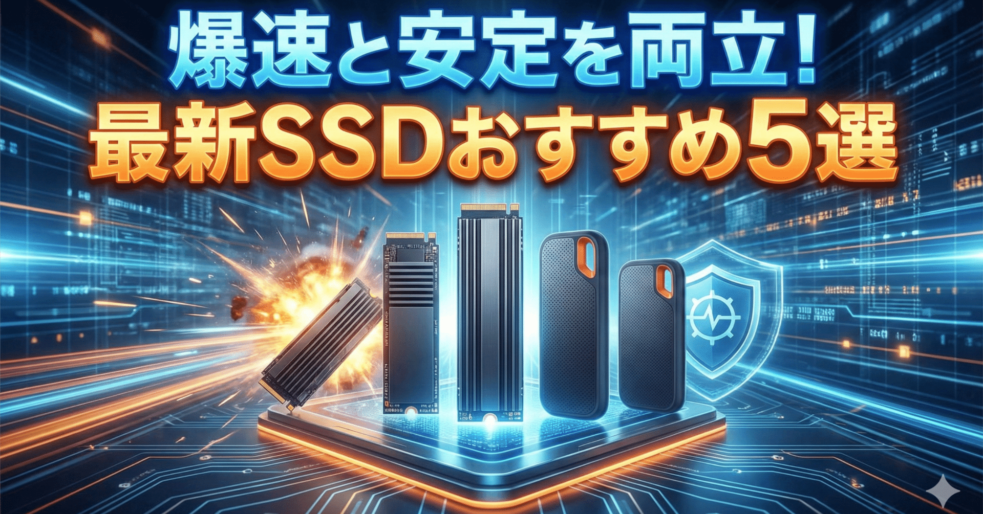 2026年2月最新】爆速と安定を両立！最新SSDおすすめ5選｜デバイス選び
