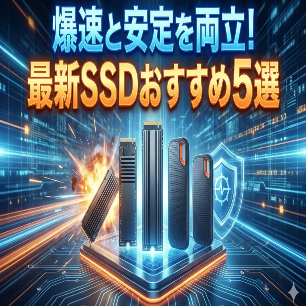 2026年最新版】爆速と安定を両立！最新SSDおすすめ5選｜デバイス選びの