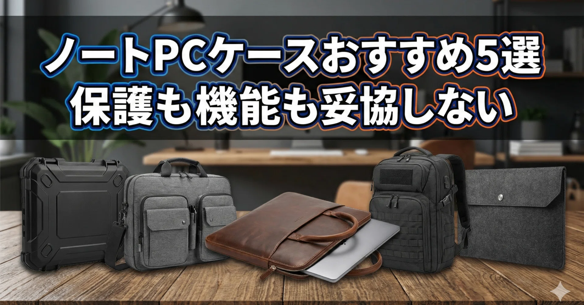 2026年最新版】ノートPCケースおすすめ5選｜保護も機能も妥協しない