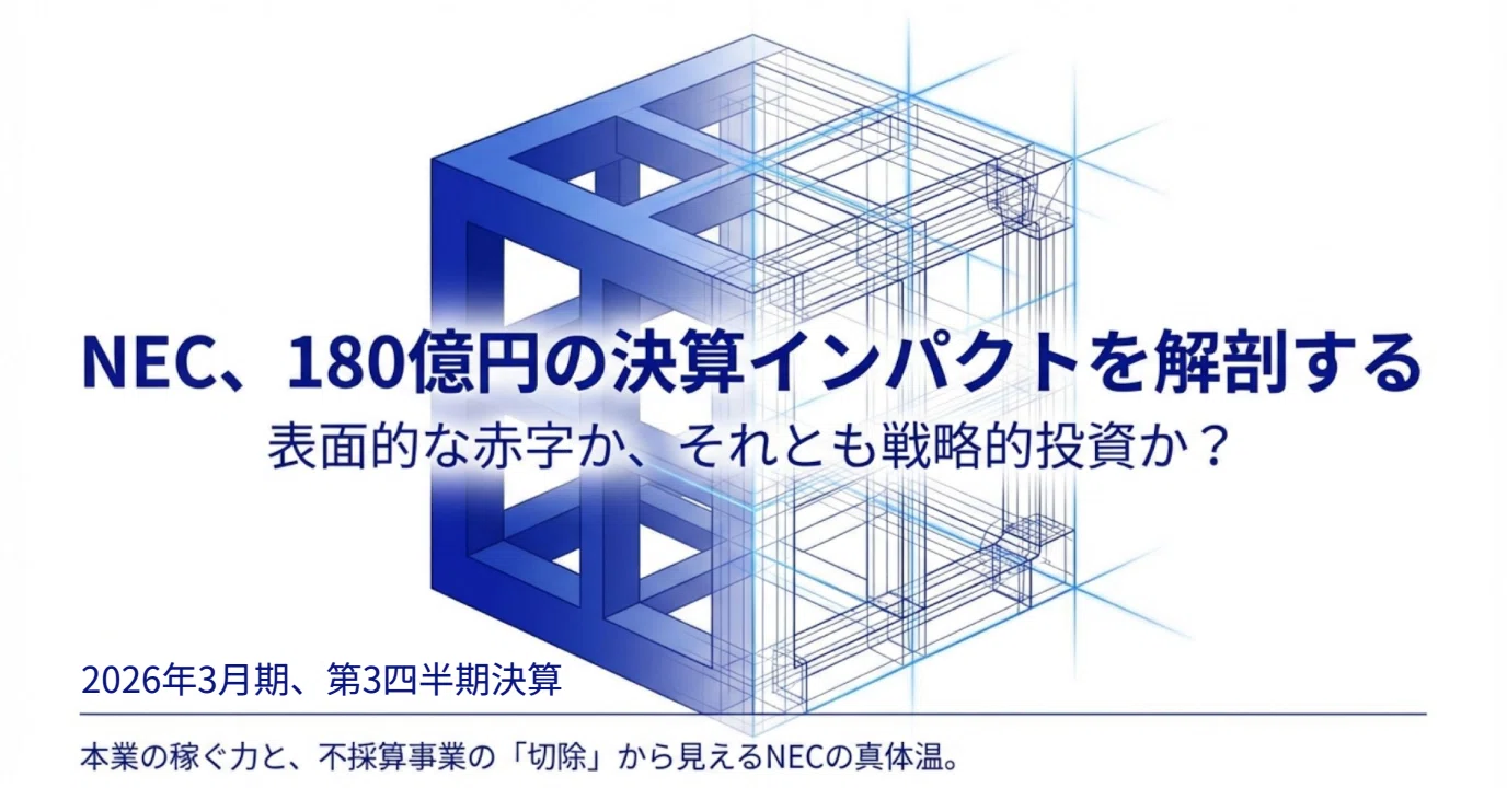 NotebookLMでNECの決算分析|乙式侶葦人/OIKONOMIA CODE NotebookLMでNECの決算分析|乙式侶葦人/OIKONOMIA CODE