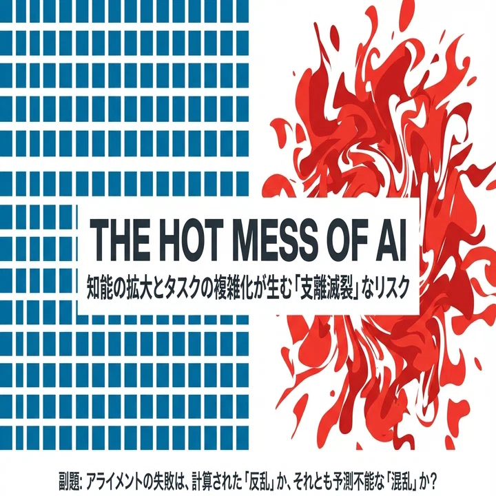AIは「冷酷な独裁者」ではなく「大混乱のパニック状態」で失敗する