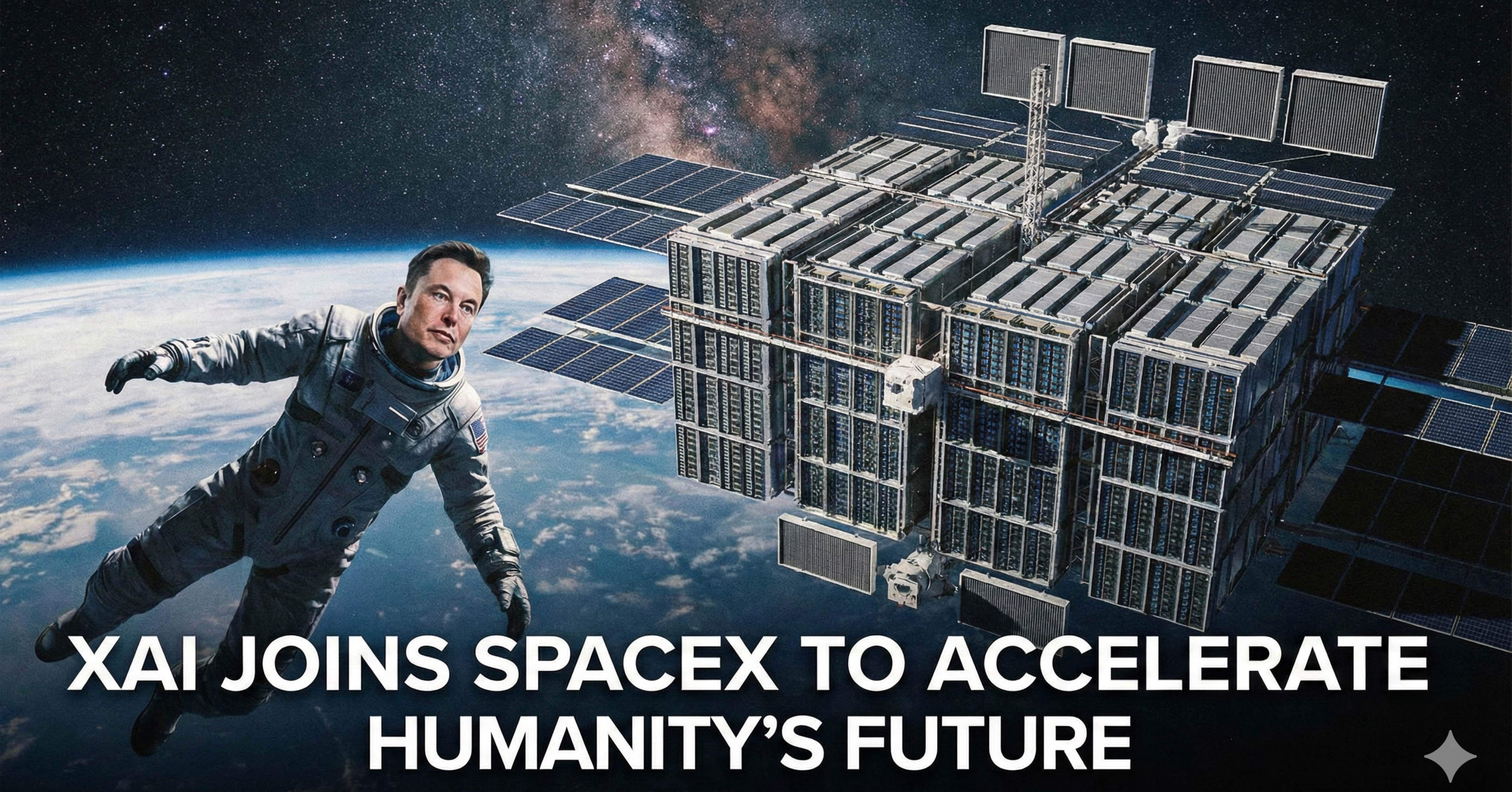 XAI JOINS SPACEX TO ACCELERATE HUMANITY'S FUTURE｜鈴麻呂