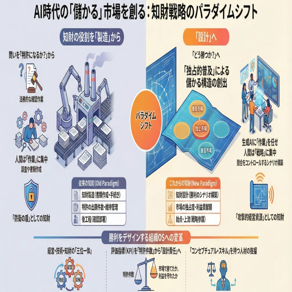 書籍タイトル（仮）：『市場をつくる経営 ― AI時代に「独占的普及」を