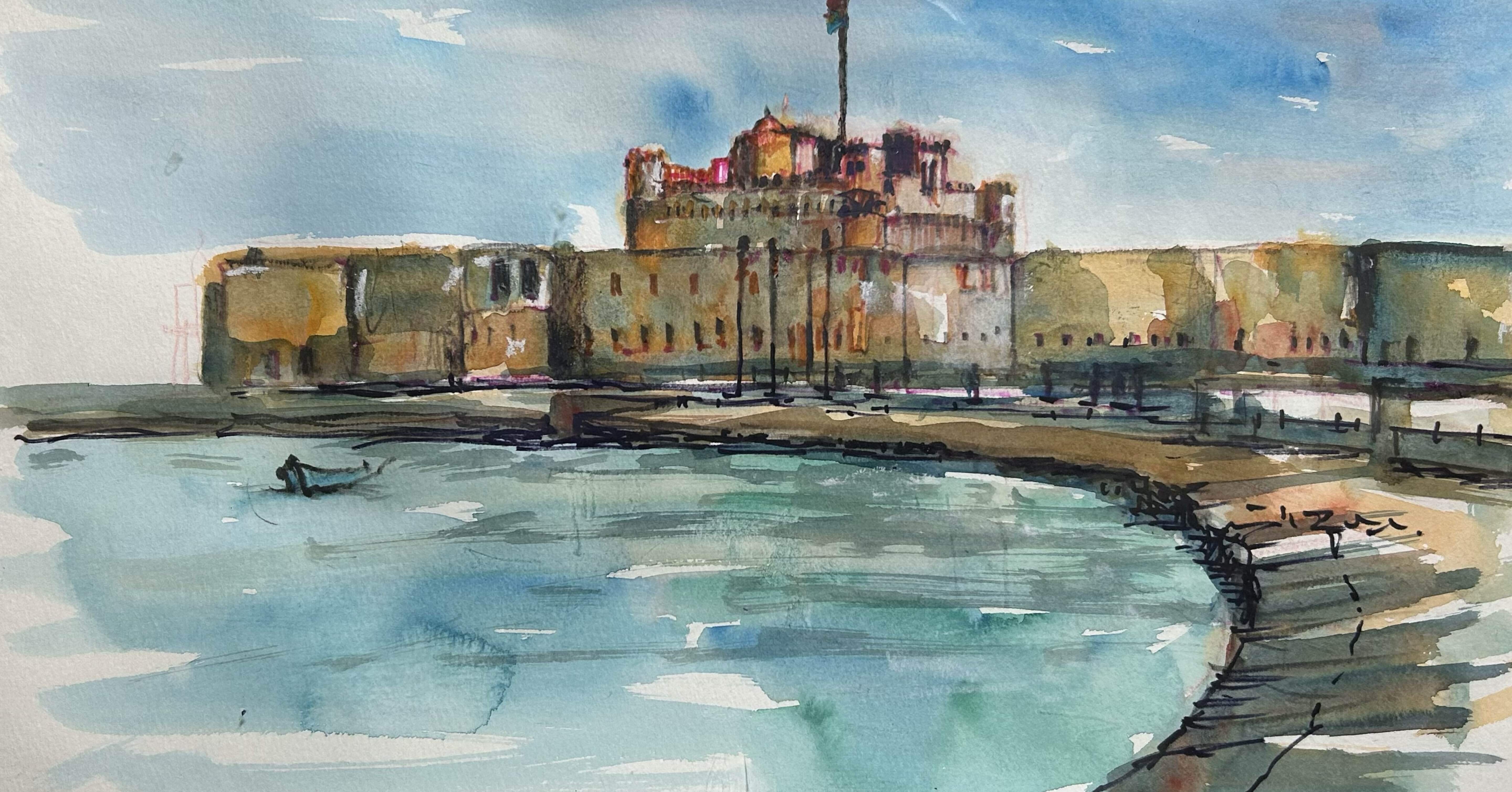 水彩の色鉛筆を使う｜Shozaburo Kato