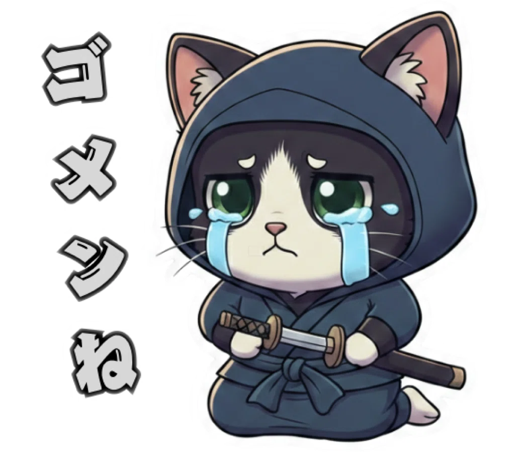にゃん丸様 新キャラクター誕生！「忍猫にゃん丸」がLINEスタンプに登場！日々の