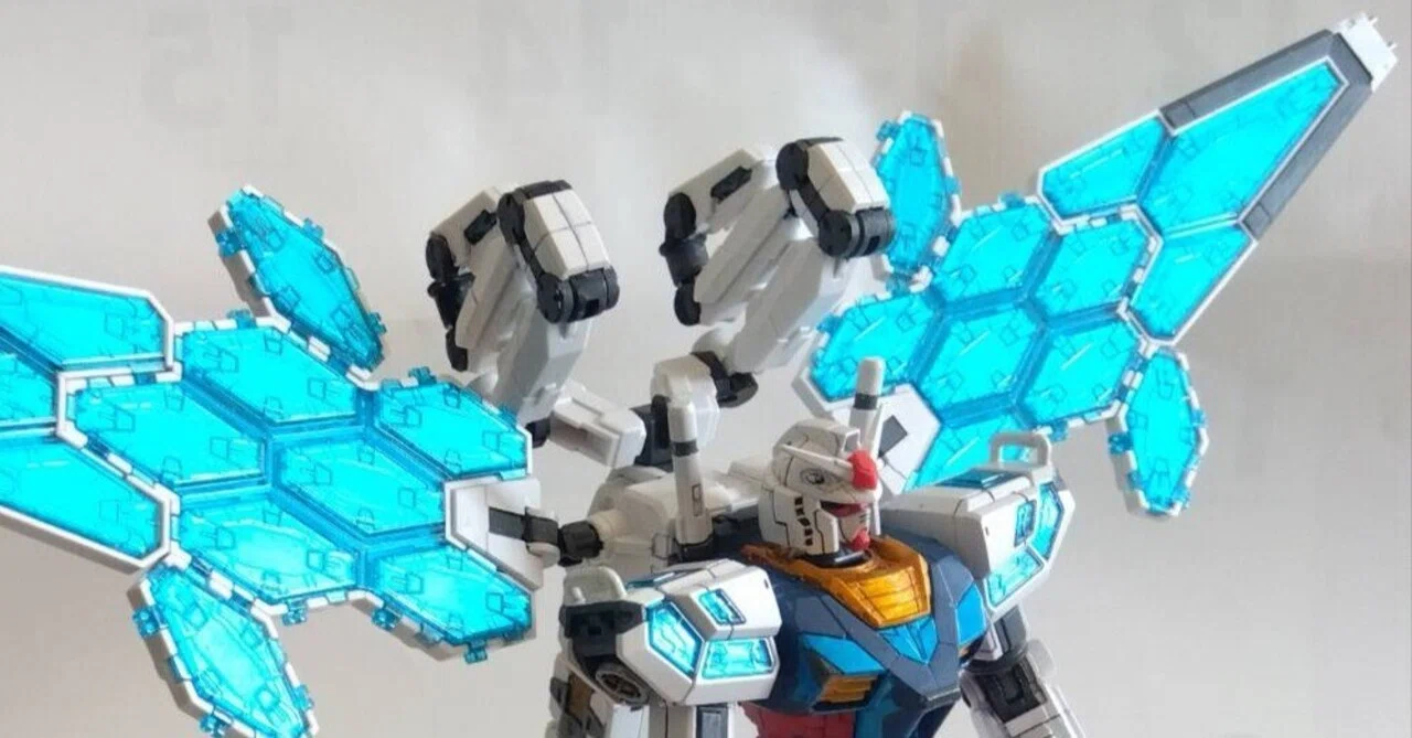 1/144 大阪万博ガンダム（バンダイS）#9～完成！｜はりす筆塗りぷらも