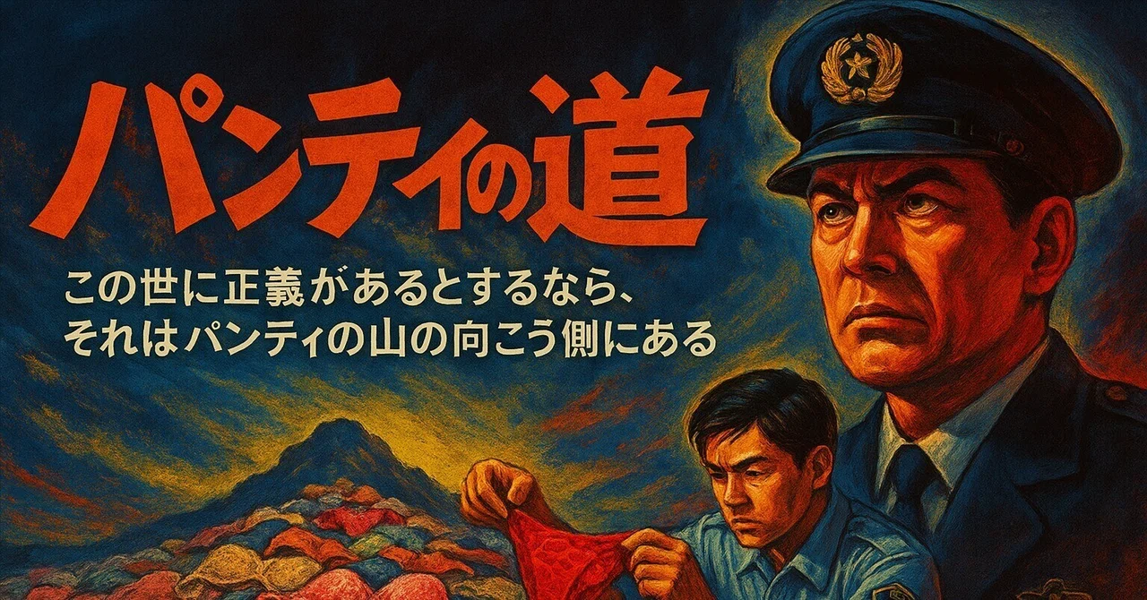この世に正義があるとするなら、それはパンティの山の向こう側にある ｜しゃくたにしゃくお