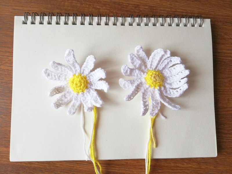 マーガレットを編みました リベンジ やもりじゅんこ Note