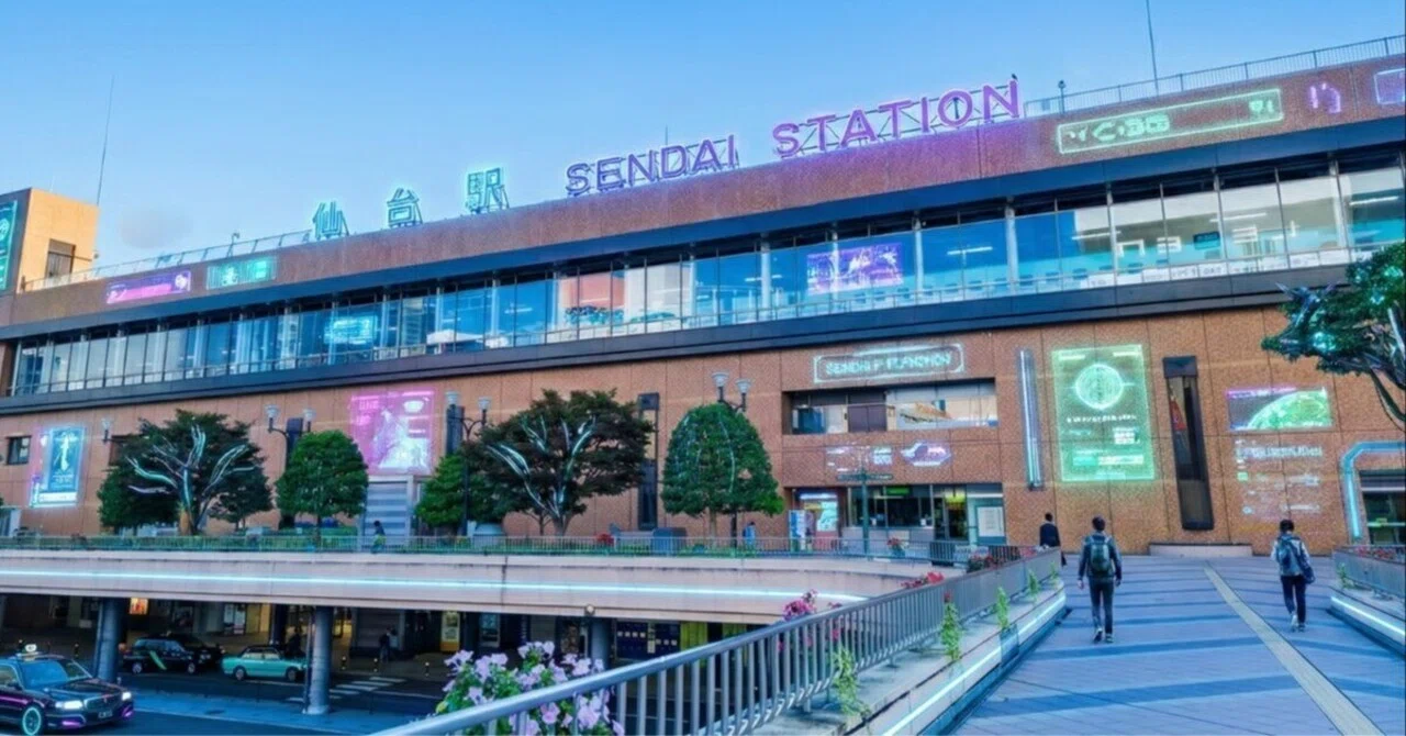 遠いのになぜかまた行きたくなる。仙台駅が良い理由|天地の鮫缶