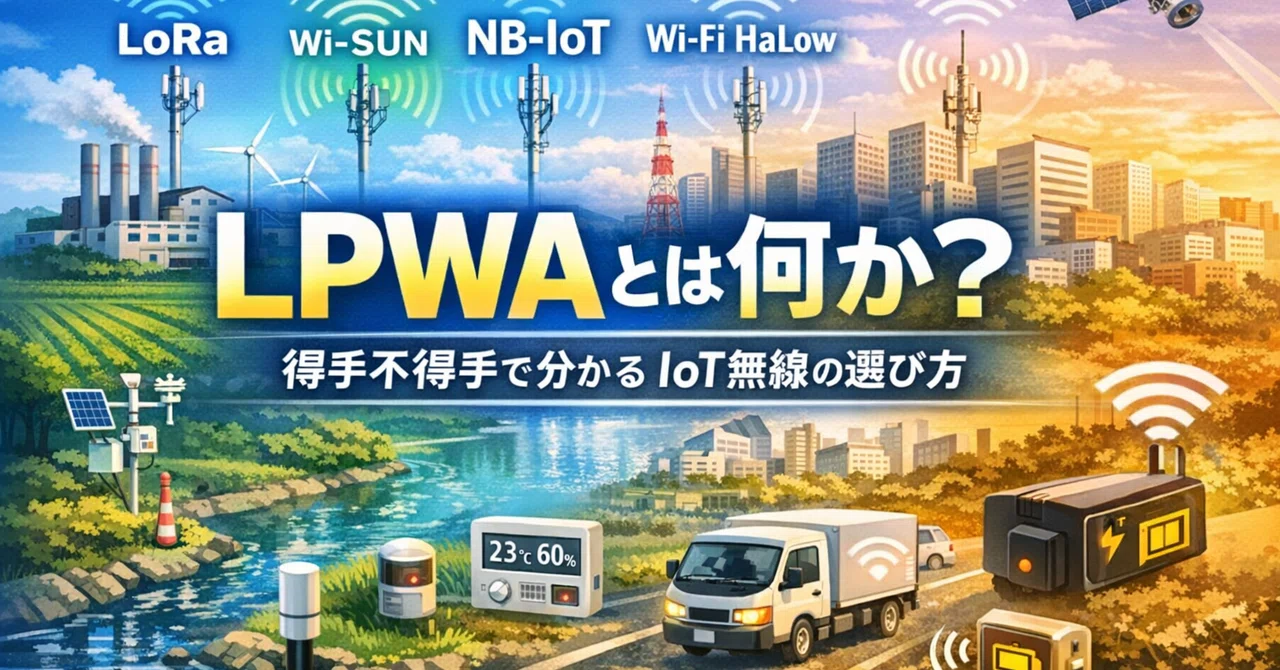 Lpwa Image LPWA通信(Low Power Wide Area)とは何か?|ya ikegami