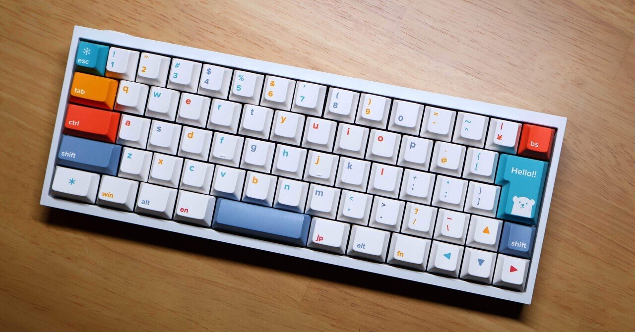 HHKB日本語配列を自作したら想像以上に沼だった｜作って分かった
