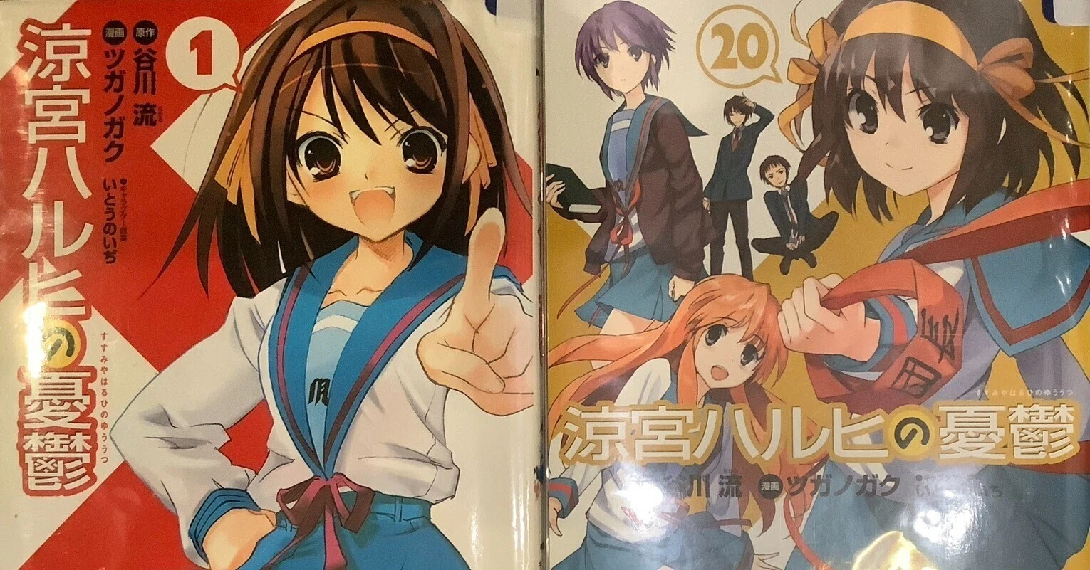 漫画「涼宮ハルヒの憂鬱」感想（完結作品を語る! #520）｜マンガ大好き 