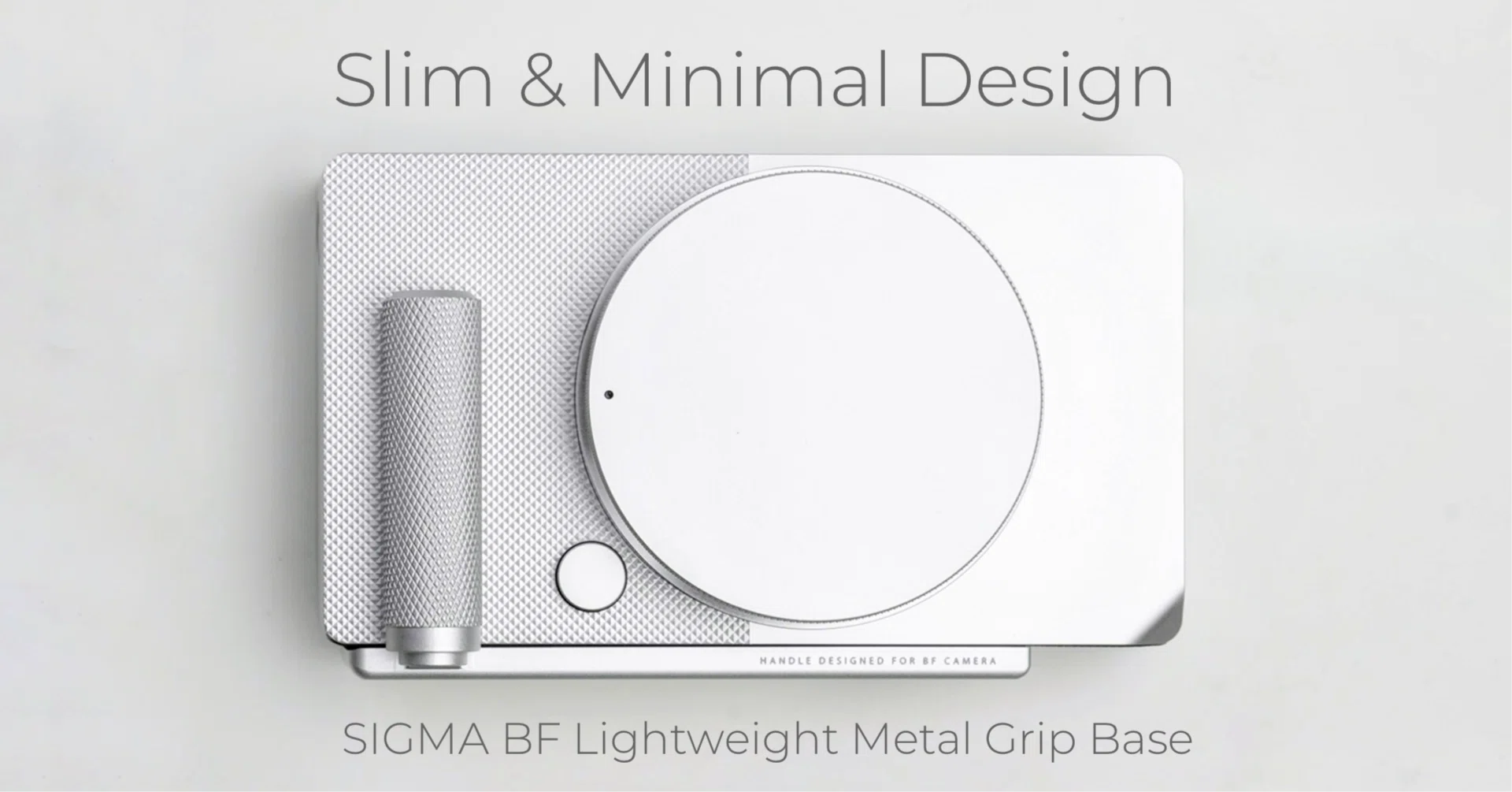 プレスリリース】 SIGMA BF 専用メタルグリップベース発売｜MR.STONE