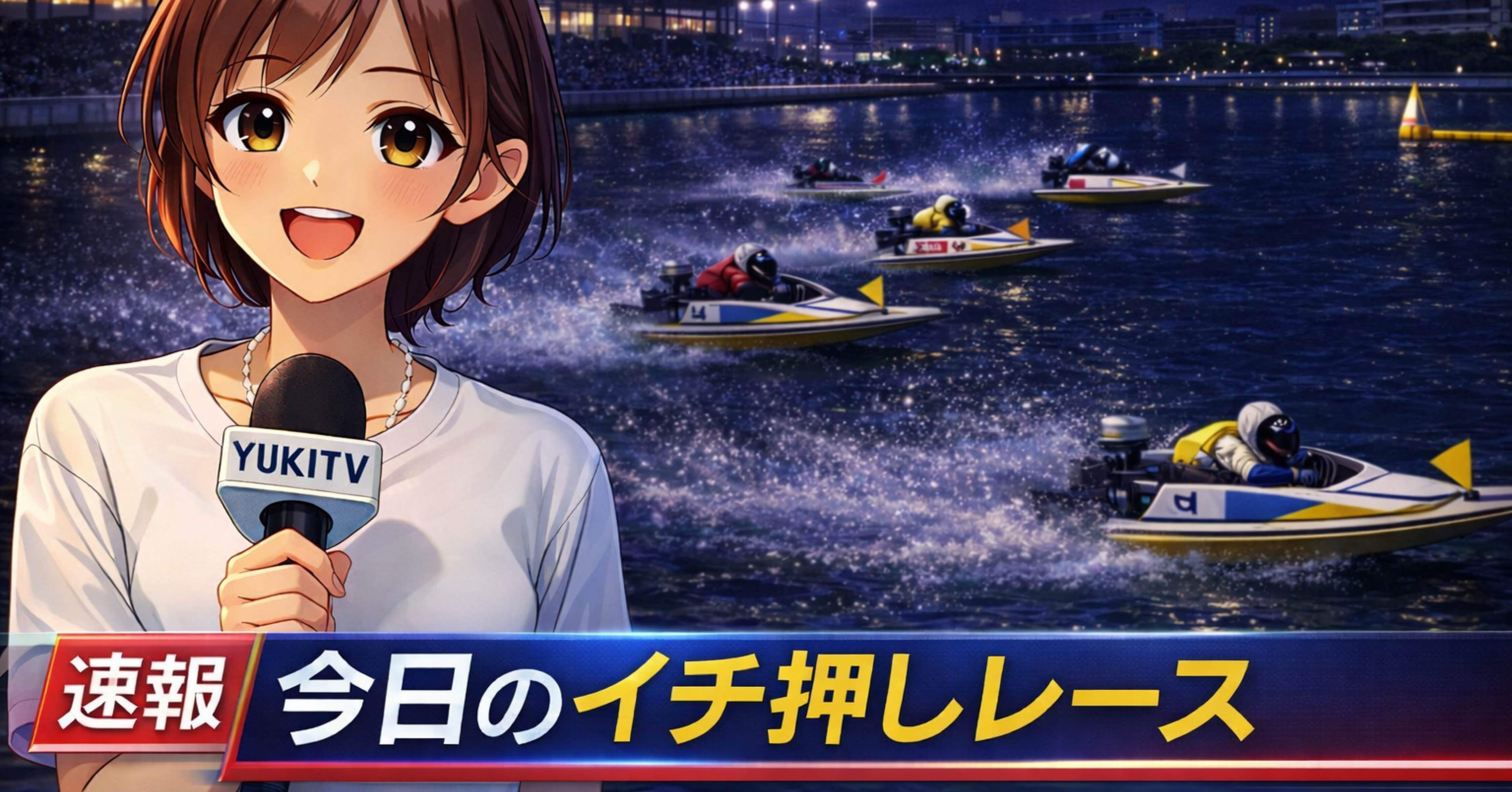 限定】桐生9R19:09〆切｜めいみお♡競艇予想屋