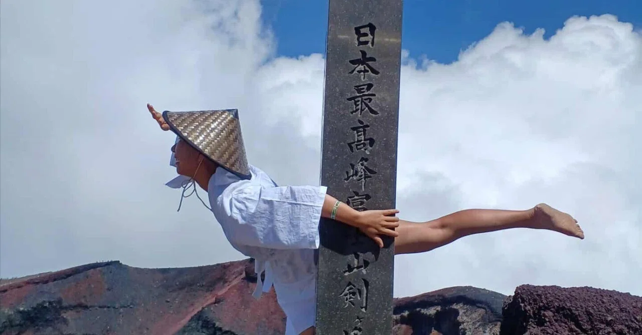 はだし登山4(富士山)|小林明子|はだしで人生を実験中