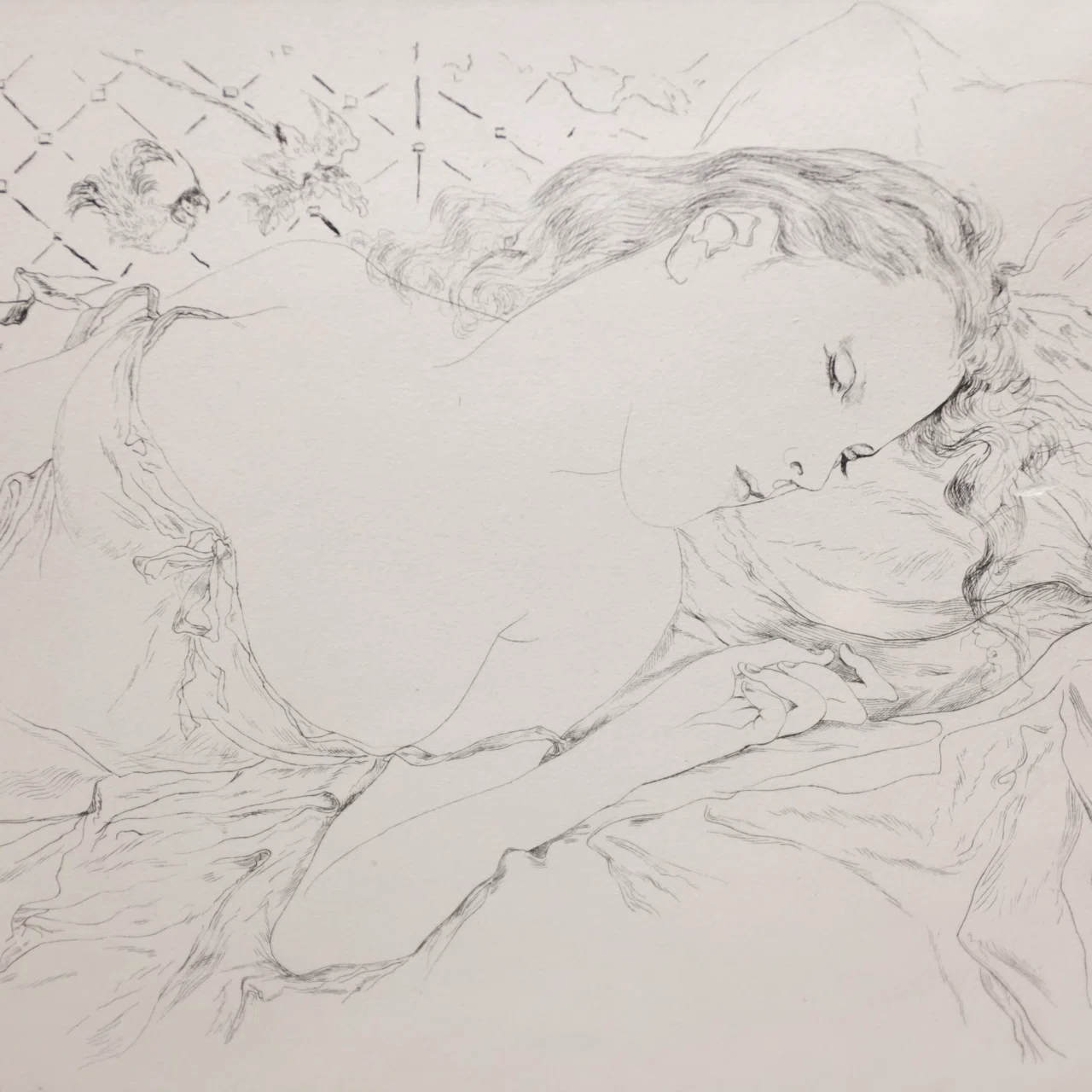 藤田嗣治 魅せられし河 LA RIVIÈRE ENCHANTÉE｜LAPIN ART GALLERY Dai