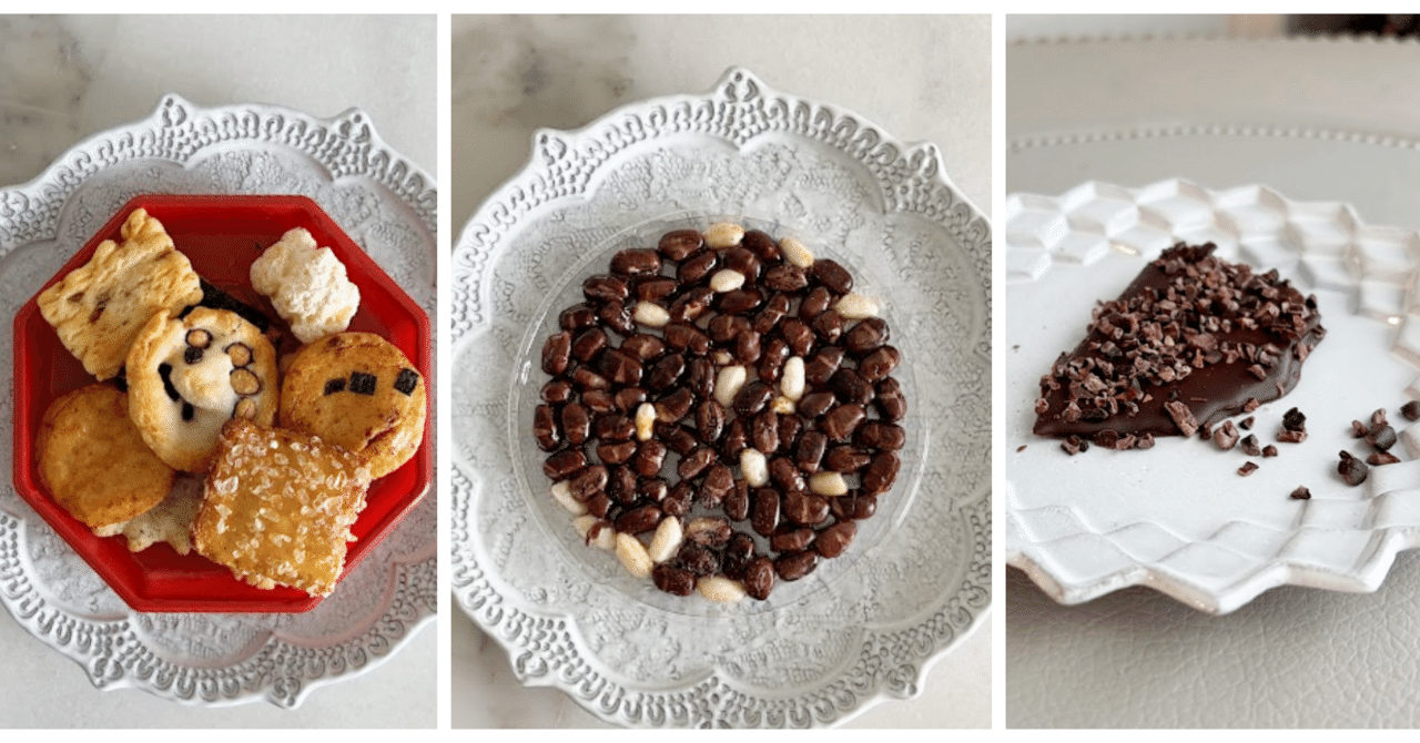 お裾分けおやつ日記｜播磨屋本店のコウノトリの福袋、寿製菓の出雲の