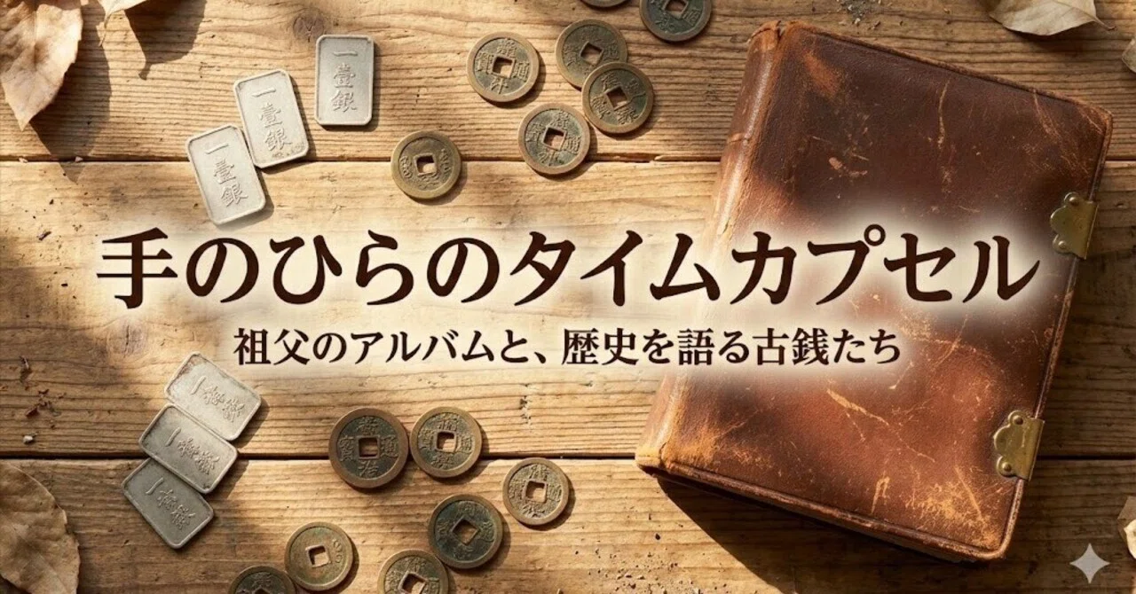 古銭アルバム　非流通品　現状品 古銭】祖父のアルバムから出てきた「手のひらのタイムカプセル」。高知