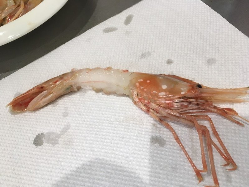 ブログ ボタンエビをさばいて食べた しゅぎもん Note